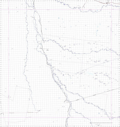 Getlost Map 7161 BROWN CREEK Qld Topographic Map V15 1:75,000