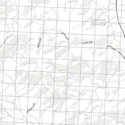 Getlost Map 7244 BUNCHEEDA SWAMP Qld Topographic Map V15 1:75,000