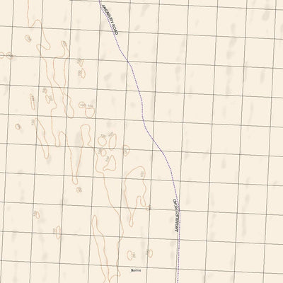 Getlost Map 7144 ARRABURY Qld Topographic Map V15 1:75,000