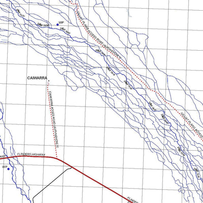 Getlost Map 7156 OORINDI Qld Topographic Map V15 1:75,000