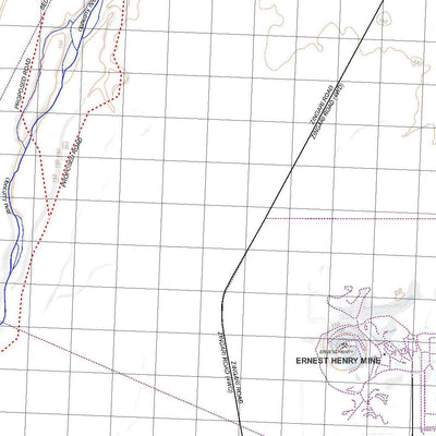 Getlost Map 7057 CLONAGH Qld Topographic Map V15 1:75,000