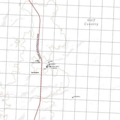Getlost Map 6958 COOLULLAH Qld Topographic Map V15 1:75,000