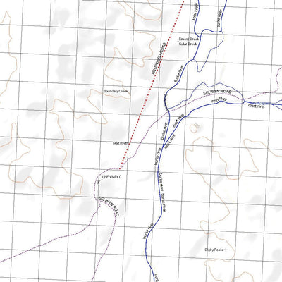 Getlost Map 6953 DIGBY PEAKS Qld Topographic Map V15 1:75,000