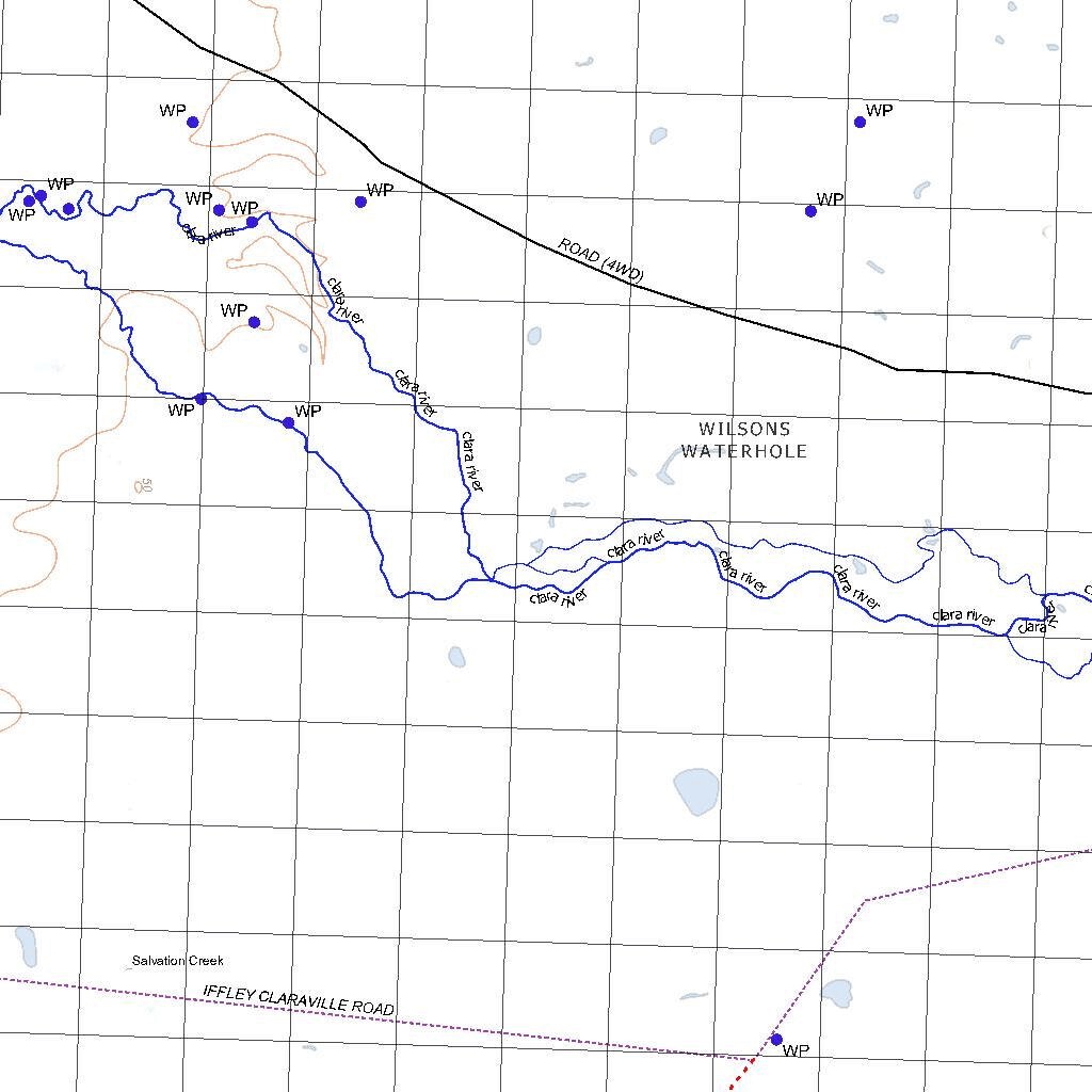 Getlost Map 7260 CLARAVILLE Qld Topographic Map V15 1:75,000 by Getlost ...