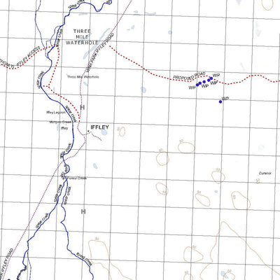 Getlost Map 7160 IFFLEY Qld Topographic Map V15 1:75,000