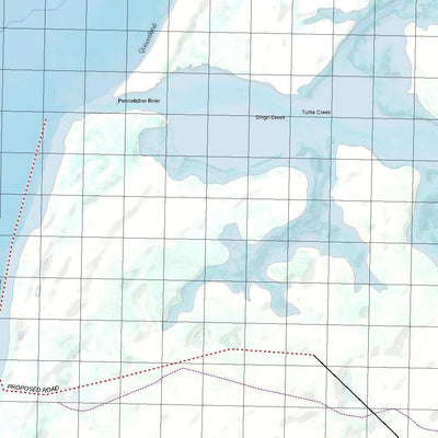 Getlost Map 7273 PENNEFATHER RIVER Qld Topographic Map V15 1:75,000