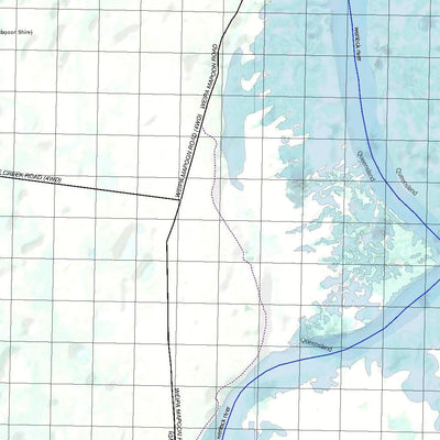 Getlost Map 7273 PENNEFATHER RIVER Qld Topographic Map V15 1:75,000