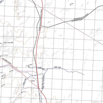 Getlost Map 6957 QUAMBY Qld Topographic Map V15 1:75,000