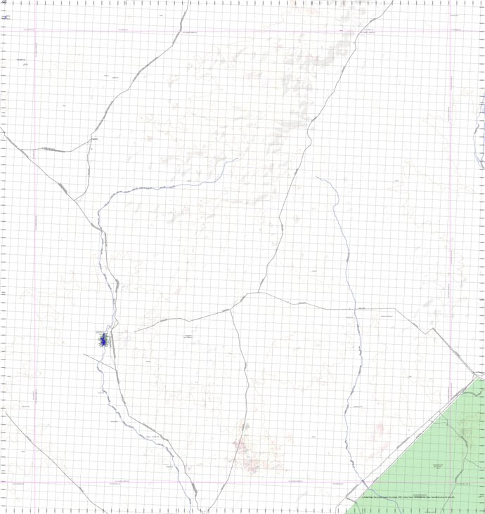 Getlost Map 7051 ELIZABETH SPRINGS Qld Topographic Map V15 1:75,000 by ...
