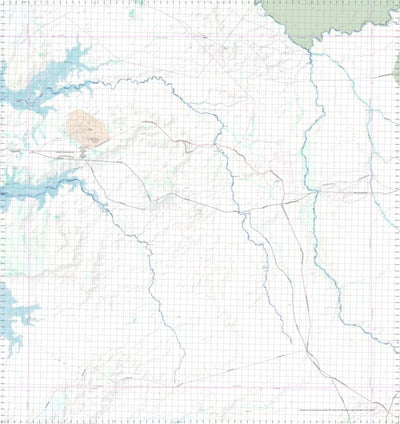Getlost Map 7372 YORK DOWNS Qld Topographic Map V15 1:75,000