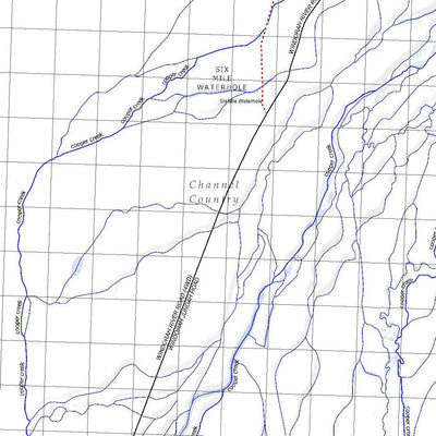 Getlost Map 7447 WINDORAH Qld Topographic Map V15 1:75,000