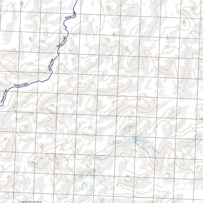Getlost Map 7055 MOUNT ANGELAY Qld Topographic Map V15 1:75,000