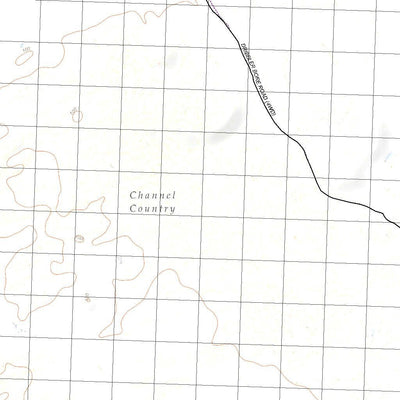 Getlost Map 7540 TITHEROO CREEK Qld Topographic Map V15 1:75,000