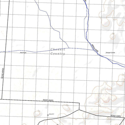 Getlost Map 7448 TREWALLA Qld Topographic Map V15 1:75,000