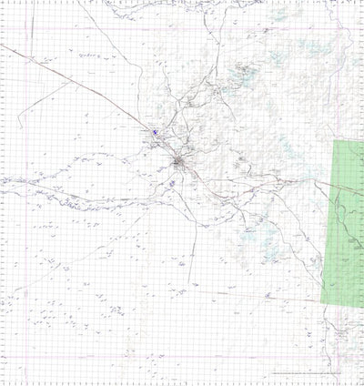 Getlost Map 7361 CROYDON Qld Topographic Map V15 1:75,000