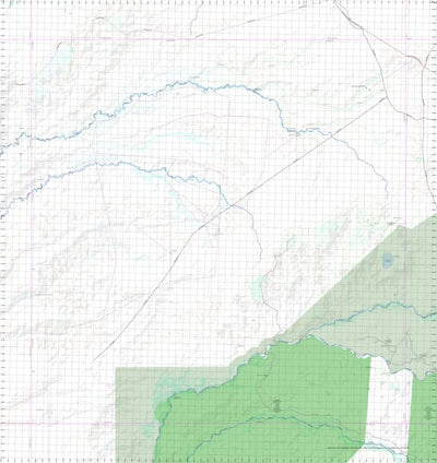 Getlost Map 7371 MERLUNA Qld Topographic Map V15 1:75,000