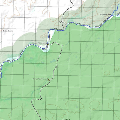Getlost Map 7371 MERLUNA Qld Topographic Map V15 1:75,000