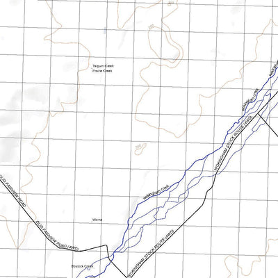 Getlost Map 7454 AYRSHIRE DOWNS Qld Topographic Map V15 1:75,000