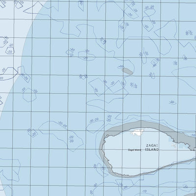 Getlost Map 7478 GABBA ISLAND Qld Topographic Map V15 1:75,000