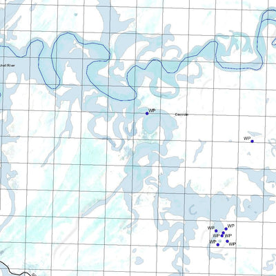 Getlost Map 7267 MITCHELL RIVER Qld Topographic Map V15 1:75,000