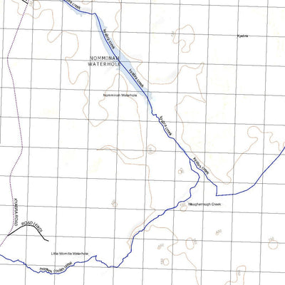Getlost Map 7545 THYLUNGRA Qld Topographic Map V15 1:75,000