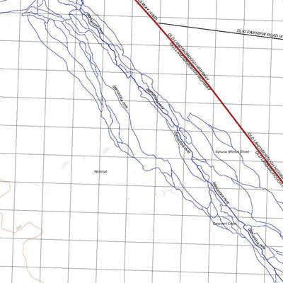 Getlost Map 7354 DAGWORTH Qld Topographic Map V15 1:75,000