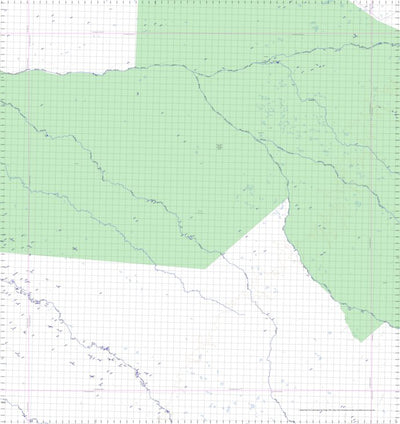Getlost Map 7464 PANDANUS CREEK Qld Topographic Map V15 1:75,000