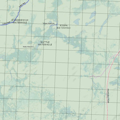 Getlost Map 7440 BULLOO Qld Topographic Map V15 1:75,000