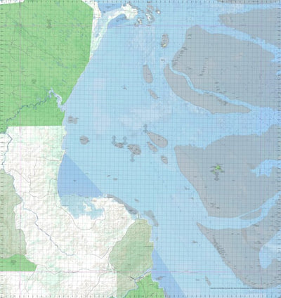 Getlost Map 7573 TEMPLE BAY Qld Topographic Map V15 1:75,000