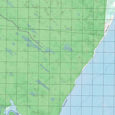 Getlost Map 7573 TEMPLE BAY Qld Topographic Map V15 1:75,000