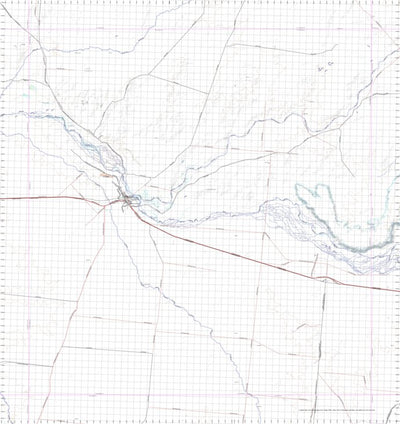 Getlost Map 7556 RICHMOND Qld Topographic Map V15 1:75,000