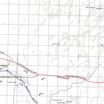 Getlost Map 7561 FOREST HOME Qld Topographic Map V15 1:75,000