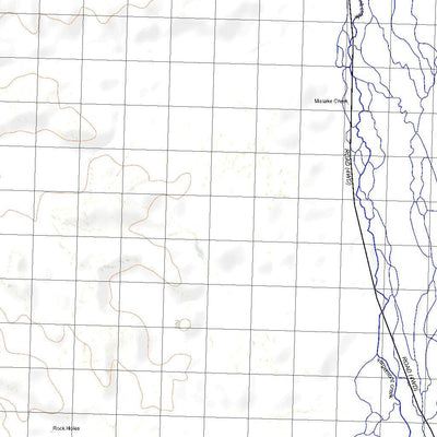 Getlost Map 7550 VERGEMONT Qld Topographic Map V15 1:75,000