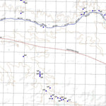 Getlost Map 7563 RED RIVER Qld Topographic Map V15 1:75,000