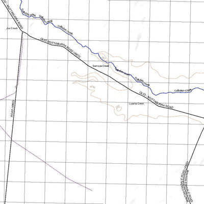 Getlost Map 7653 MAHRIGONG Qld Topographic Map V15 1:75,000