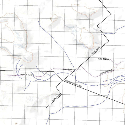 Getlost Map 7551 FERMOY Qld Topographic Map V15 1:75,000