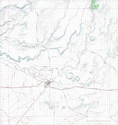 Getlost Map 7756 HUGHENDEN Qld Topographic Map V15 1:75,000
