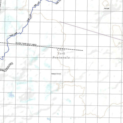 Getlost Map 7667 KALINGA Qld Topographic Map V15 1:75,000