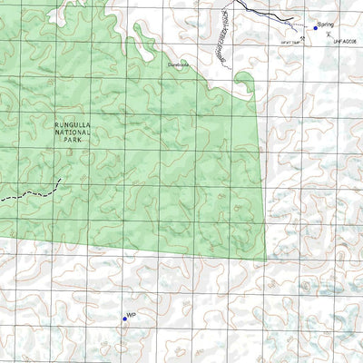 Getlost Map 7659 GILBERTON Qld Topographic Map V15 1:75,000