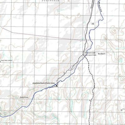 Getlost Map 7766 LAURA Qld Topographic Map V15 1:75,000