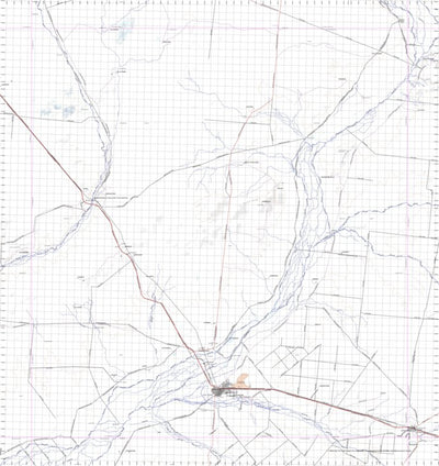 Getlost Map 7751 LONGREACH Qld Topographic Map V15 1:75,000