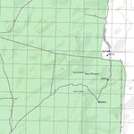 Getlost Map 7841 YOWAH Qld Topographic Map V15 1:75,000