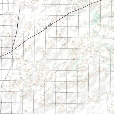 Getlost Map 7666 JEDDA CREEK Qld Topographic Map V15 1:75,000