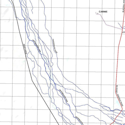 Getlost Map 7948 TERRICK TERRICK Qld Topographic Map V15 1:75,000