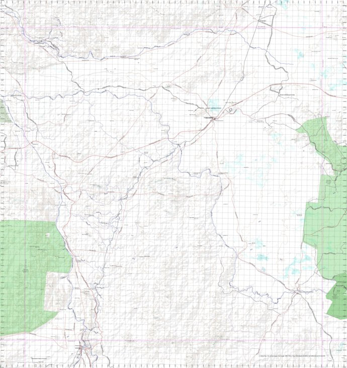 Getlost Map 7761 MOUNT SURPRISE Qld Topographic Map V15 1:75,000 by ...