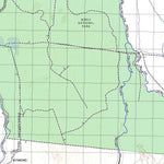 Getlost Map 8040 TUEN Qld Topographic Map V15 1:75,000
