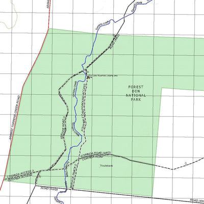 Getlost Map 7953 CALEDONIA Qld Topographic Map V15 1:75,000