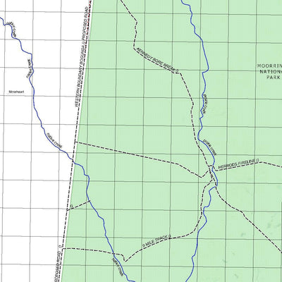 Getlost Map 7855 LAMMERMOOR Qld Topographic Map V15 1:75,000