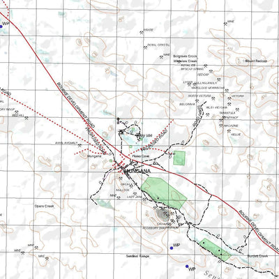 Getlost Map 7763 MUNGANA Qld Topographic Map V15 1:75,000