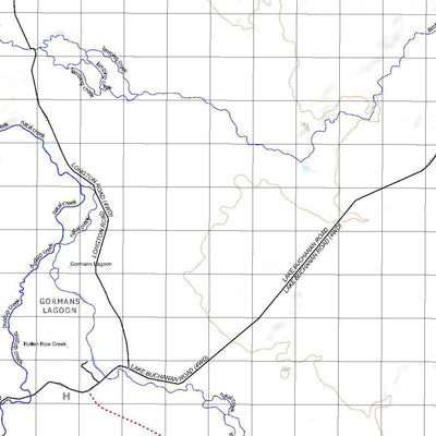 Getlost Map 8155 NATAL DOWNS Qld Topographic Map V15 1:75,000